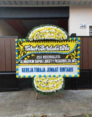 Papan Bunga Duka di Sungai Tabukan